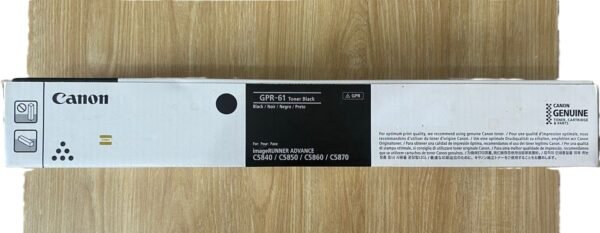 Tóner Canon Gpr-61 Negro Original