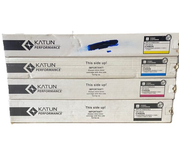 Kit 4 Toner Katun Gpr-53 Colores Originales